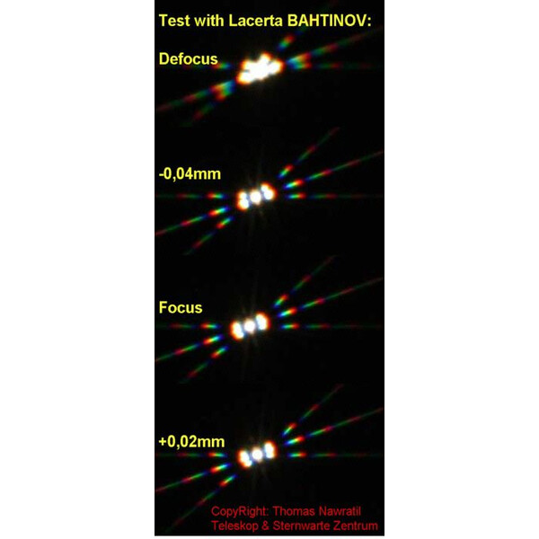 Lacerta Máscara de enfoque Bahtinov für 82mm-100mm