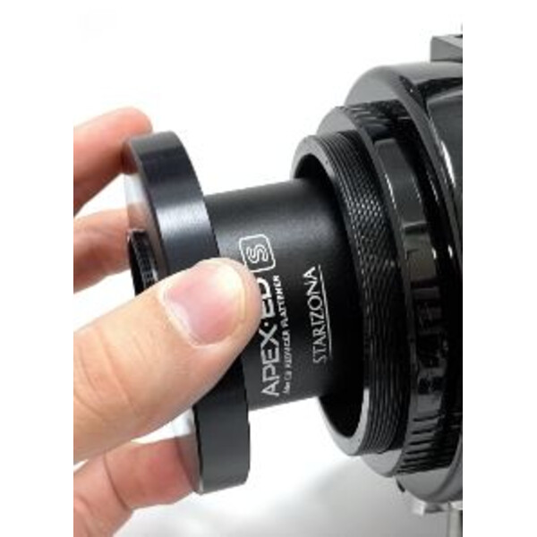 Starizona Manguito de extensión Verlängerungshülse für SkyWatcher Esprit 120/150 ApexED 0,65x Reducer