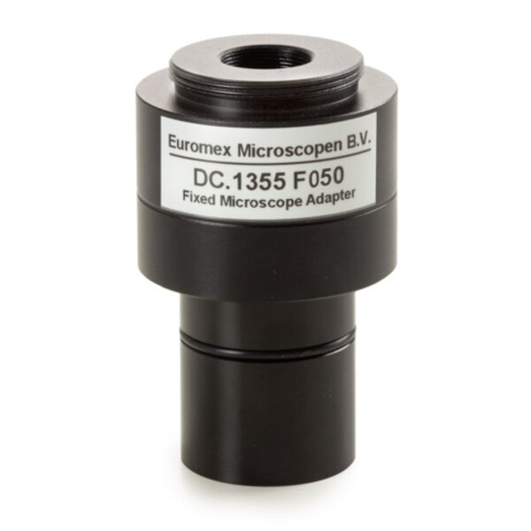 Euromex Adaptador para cámaras DC.1355, C-Mount 0,5x, Ø23 mm, corto, 1/2 pulgada