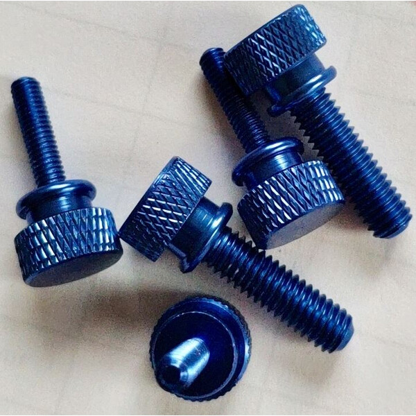 Lacerta Tornillo moleteado M6x20 5 piezas