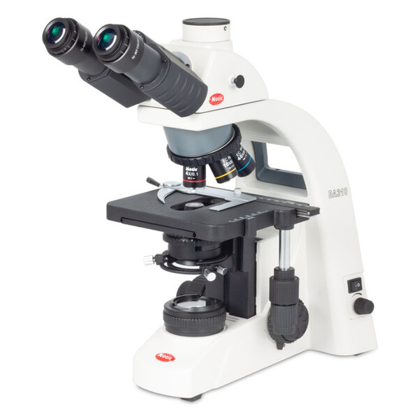 Motic Microscopio BA310, LED, 40x-400x (sin 100x), trino