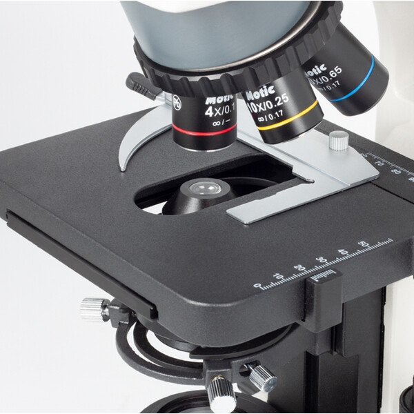Motic Microscopio BA310, LED, 40x-400x (ohne 100x), trino