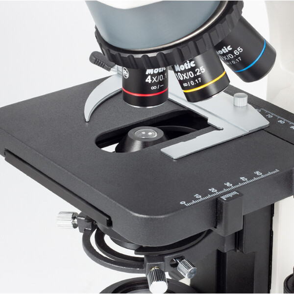 Motic Microscopio BA310, LED, 40x-400x (sin 100x), trino