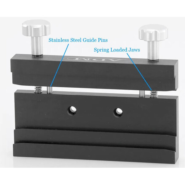 ADM Fijación para barra prismática doble Vixen/Losmandy para HEQ-5