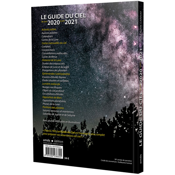 Amds édition  Almanaque Le Guide du Ciel 2020-2021