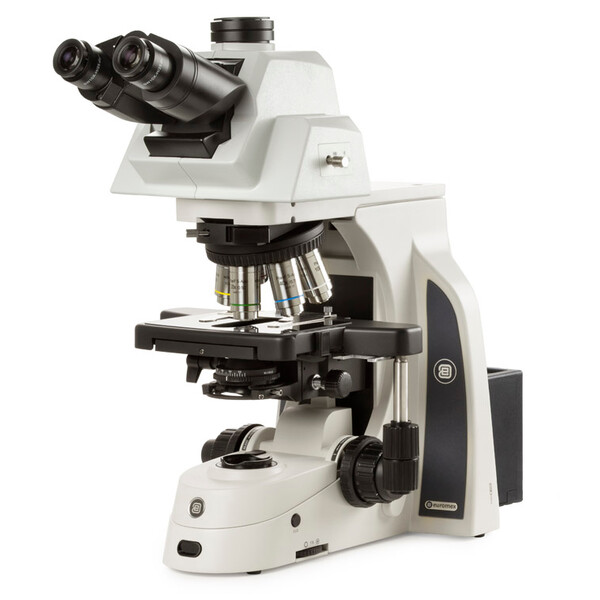 Euromex Microscopio Delphi-X, DX.2158-APLi, trino, 40x - 1000x, Plan semi-apochromat., mit ergonom. Kopf u.100W Halogen-Beleuchtung