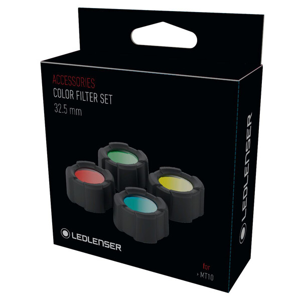LED LENSER Juego de filtros de color 32,5 mm