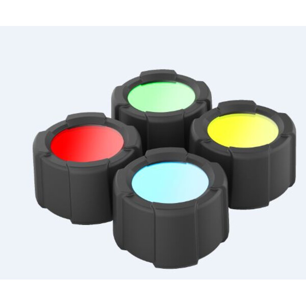 LED LENSER Juego de filtros de color de 39 mm