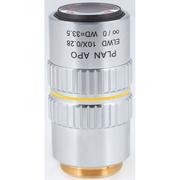 Motic Objetivo plano apocromático ELWD 10X/0,280 (wd:33,5 mm)