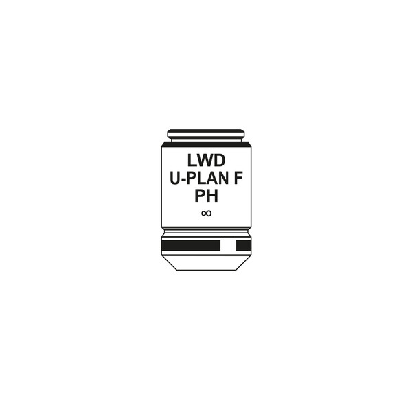 Optika objetivo IOS LWD U-PLAN F PH 20x/0.45 - M-1177