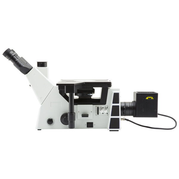 Optika Microscopio IM-5MET-EU, trino, inverso, IOS, objetivos w.o., EU