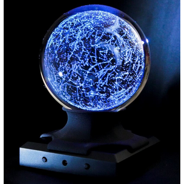 CinkS labs Las constelaciones en una esfera de cristal 2D