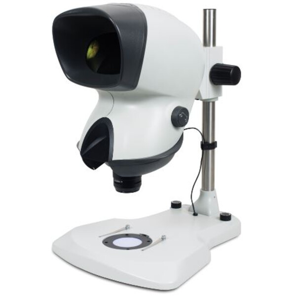 Vision Engineering Microscopio stereo zoom MANTIS Elite-Cam, MHDVF-TS, Soporte y columna, Luz transmitida y reflejada, LED, Cámara, 2MP, Vifox SW, sin objetivos