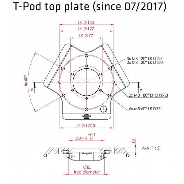 Baader Trípode T-Pod