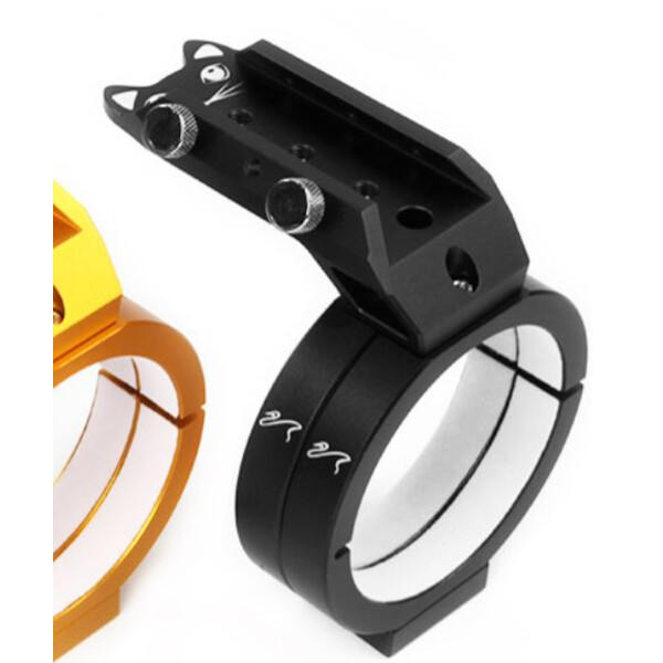 William Optics Abrazaderas y zapata para buscadores para ZenithStar 61