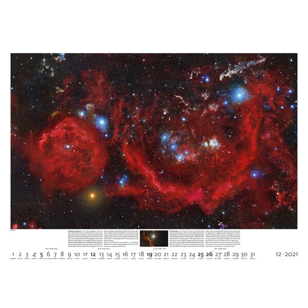 Palazzi Verlag Calendarios Sternzeit 2021