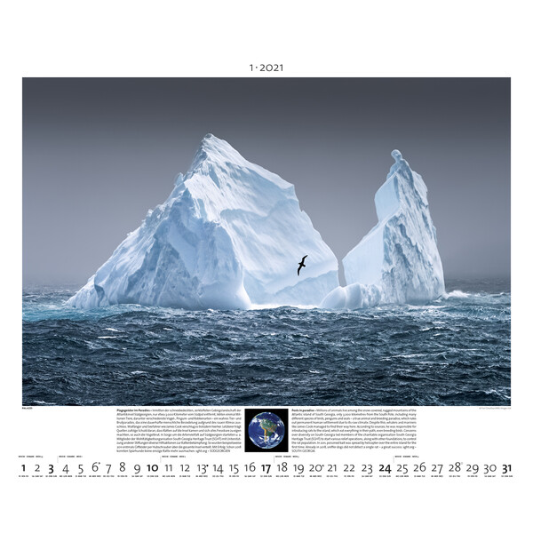 Palazzi Verlag Calendarios Planet Earth 2021