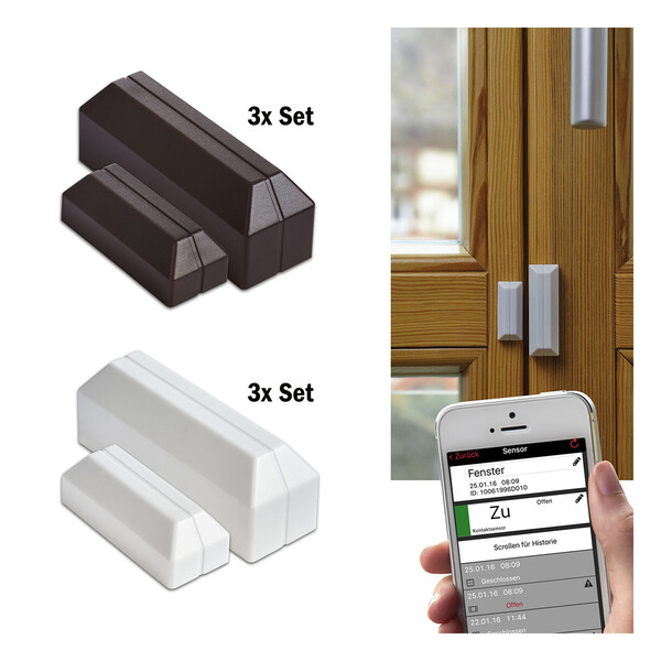 TFA Sensores de contacto para puertas y ventanas WEATHERHUB