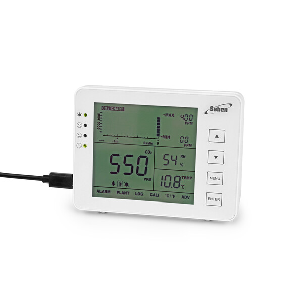 Seben Monitor de CO2 1200P W