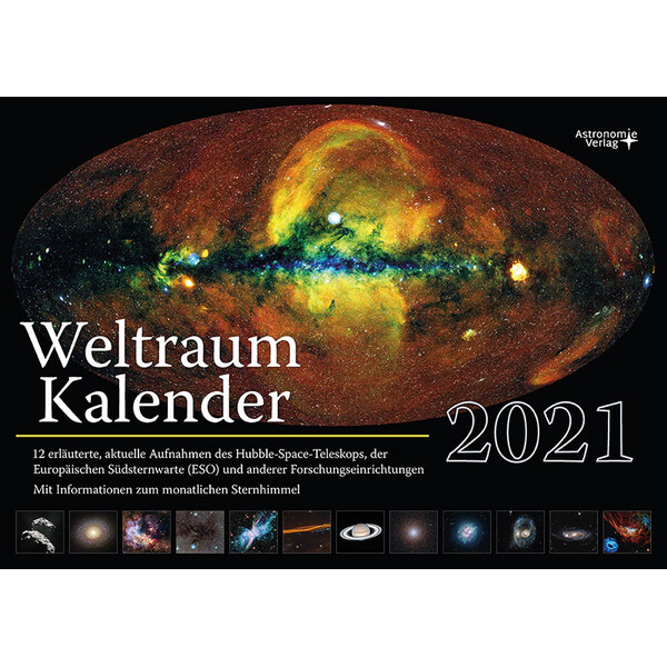 Astronomie-Verlag Calendarios Weltraum-Kalender 2021