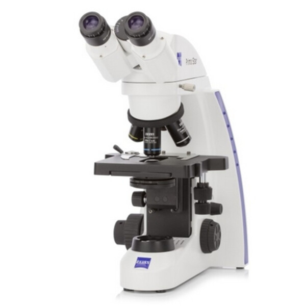 ZEISS Microscopio PrimoStar 3, Full-K., Tri, Ph2, SF22, 5 pos., ABBE 0.9, 40x-400x