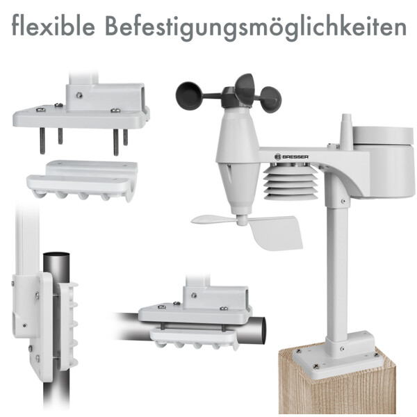 Explore Scientific Estación meteorológica WLAN-Wettercenter mit 5-in-1 Profi-Sensor V