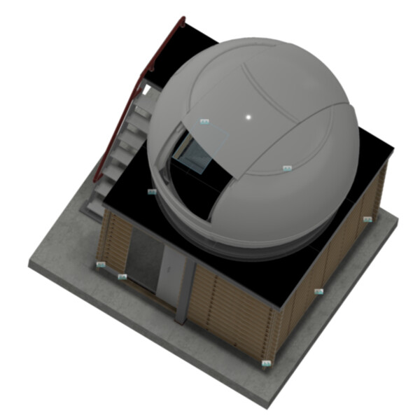 Dome Parts subestructura del observatorio GreenLine SP-32