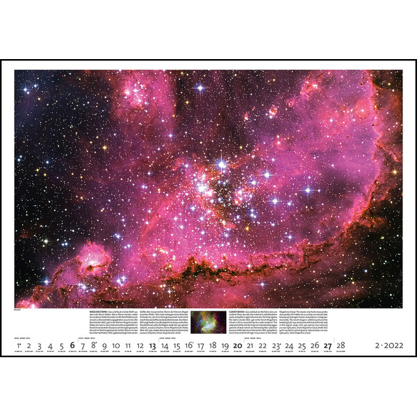 Palazzi Verlag Calendarios Sternzeit 2022