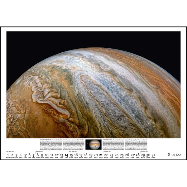 Palazzi Verlag Calendarios Sternzeit 2022