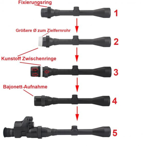 Sytong Adaptador de ocular Universall-Schnell-Adapter