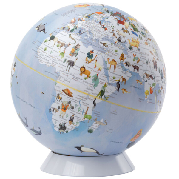 emform Globo terráqueo Wildlife World Blue 25cm