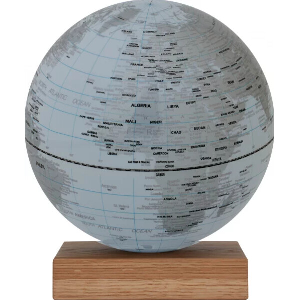 TROIKA Globo terráqueo Platon Oak White 25cm