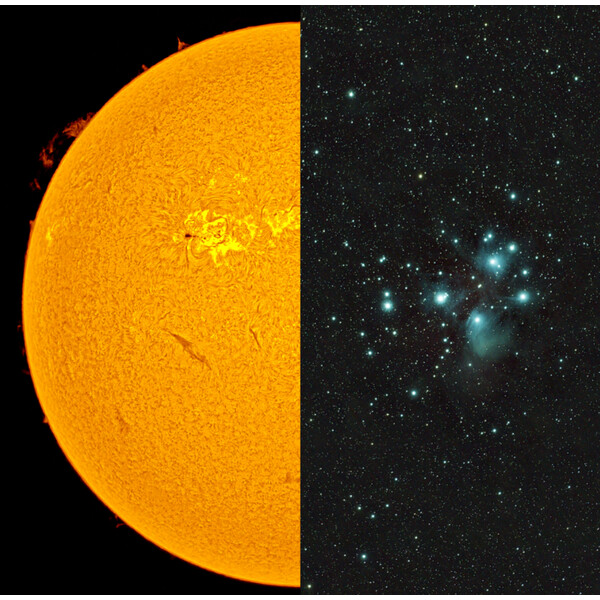 Lunt Solar Systems Telescopio solar ST 70/420 LS60MT Ha B1200 Allround OTA