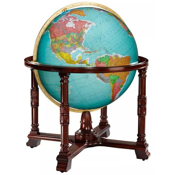 Replogle Globo terráqueo de pie Diplomat Blue 80cm