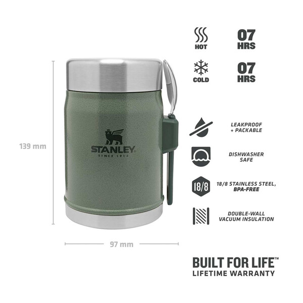 Stanley Tarro para comida Classic verde