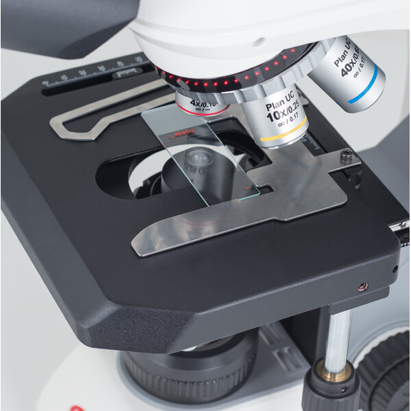Motic Microscopio Panthera C2, Trinocular (sin 100X), infinity, plan, achro, 40x-400x, Halogen/LED
