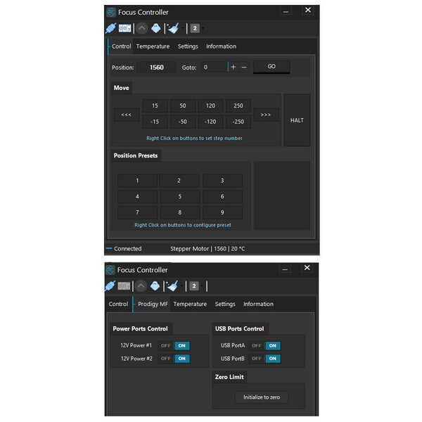 PegasusAstro Microenfocador Prodigy Microfocuser