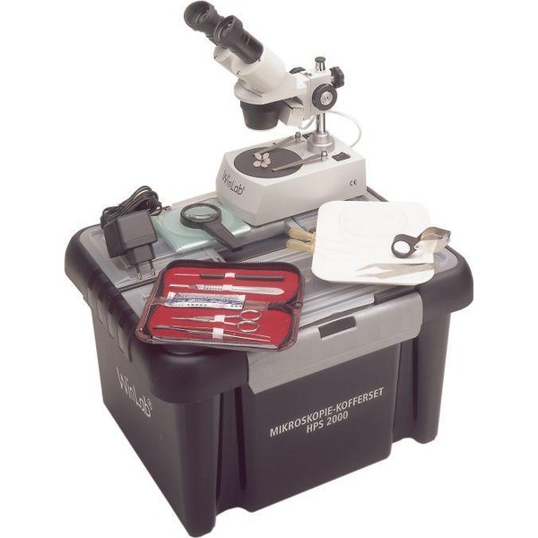 Windaus Lupa estereo HPS 2000, juego con maleta