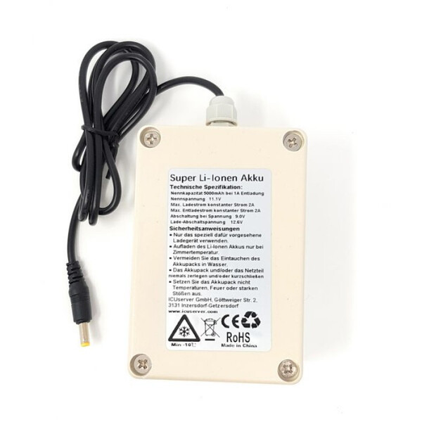 ICU Batería externa de 5000 mAh Li-Ion