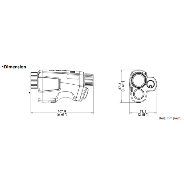 HIKMICRO Dispositivo de visión nocturna Gryphon GH35L