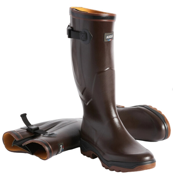 Aigle Botas de goma PARCOURS 2 VARIO MARRÓN TALLA 44