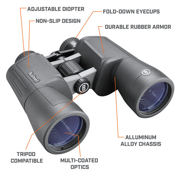 Bushnell Binoculares Powerview 2.0 12x50 Aluminum, MC