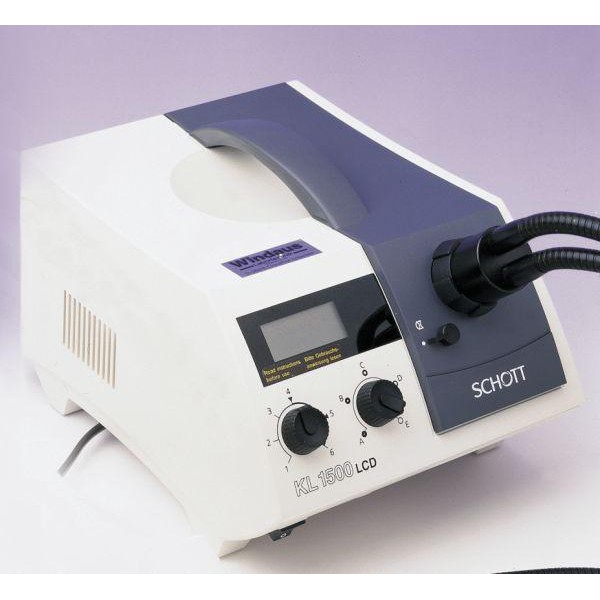 Windaus Fuente de luz fría Schott KL 1500 con indicador LCD