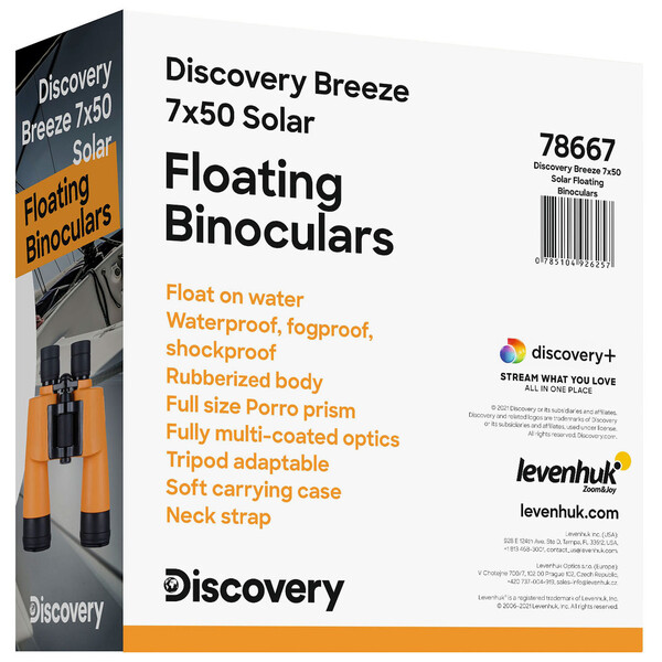 Discovery Binoculares 7x50 Breeze Solar Floating