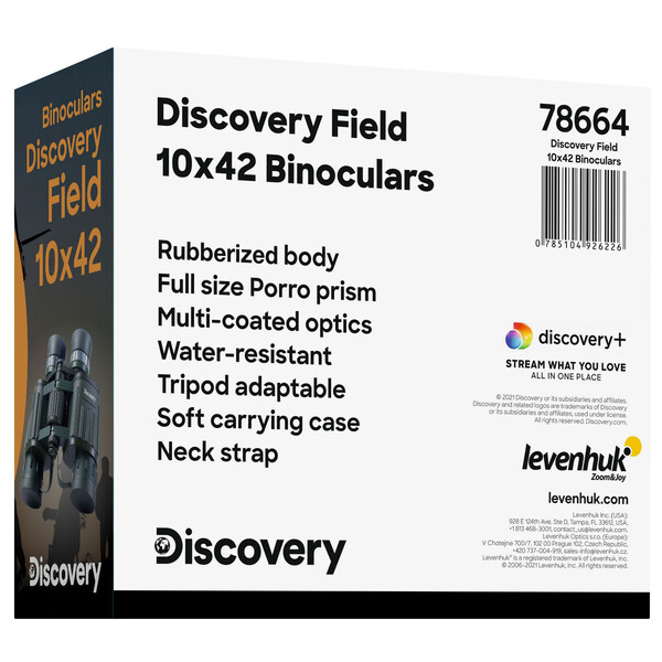 Discovery Binoculares 10x42 Field