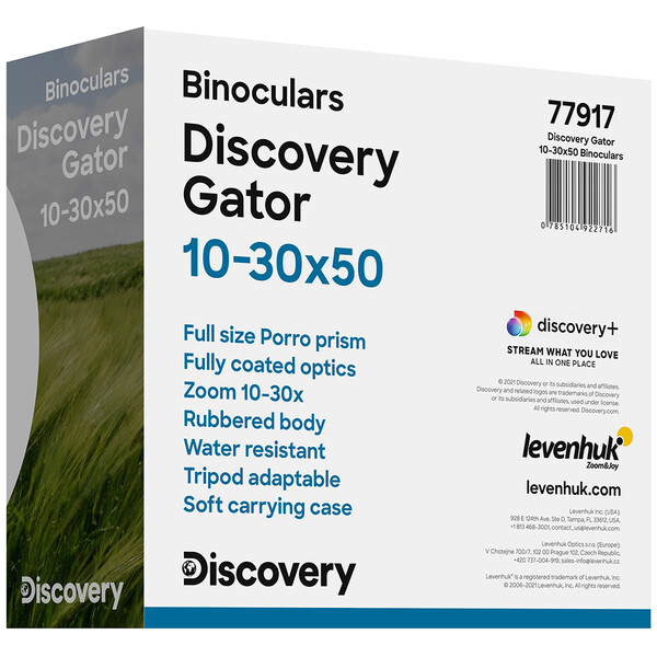 Discovery Prismáticos zoom Gator 10-30x50