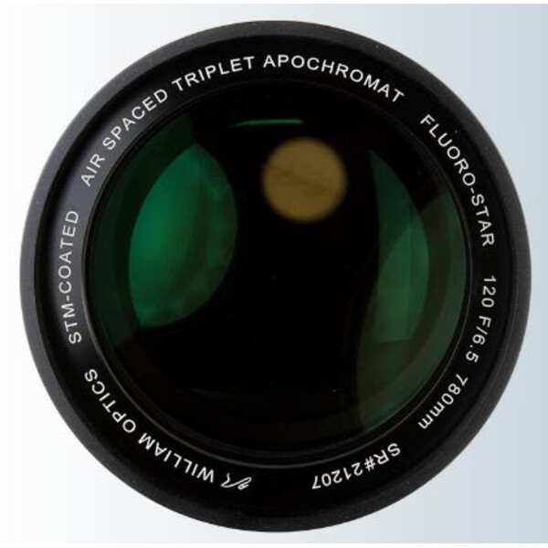 William Optics Refractor apocromático AP Fluorostar 120/780 Space Gray OTA