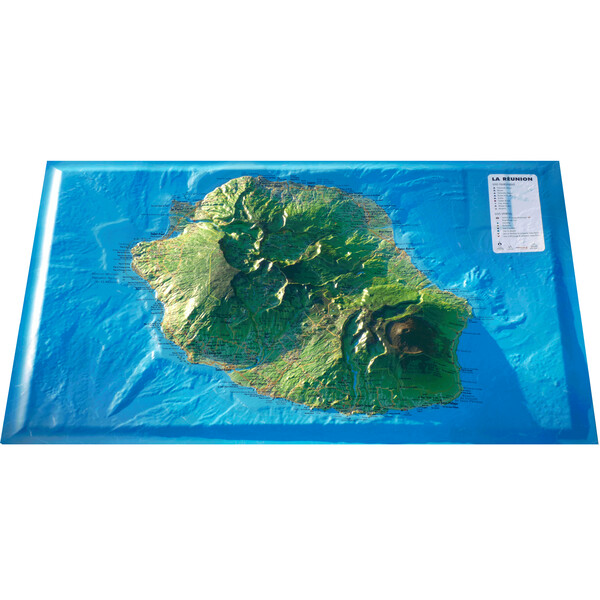 3Dmap Mapa regional La Réunion
