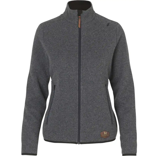 Härkila Metso Cardigan para mujer, gris pizarra, talla L