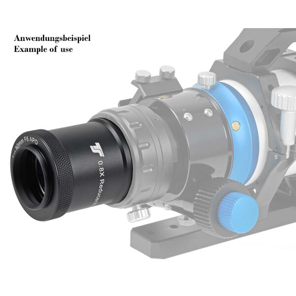 TS Optics Refractor apocromático AP 80/480 CF-APO f/6 FPL55 Triplet OTA